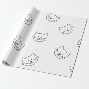 Kattenpatroon Cadeaupapier