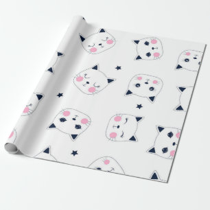 Kattenpatroon Cadeaupapier