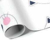 Kattenpatroon Cadeaupapier (Rol Hoek)