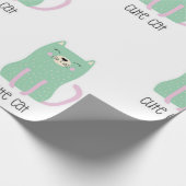 Kattenpatroon Cadeaupapier (Hoek)