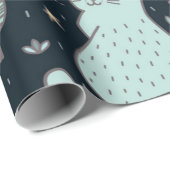Kattenpatroon Cadeaupapier (Rol Hoek)