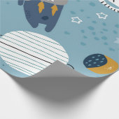 Kattenpatroon Cadeaupapier (Hoek)