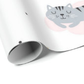 Kattenpatroon Cadeaupapier (Rol Hoek)
