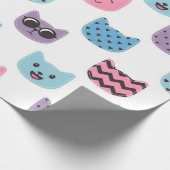 Kattenpatroon Cadeaupapier (Hoek)