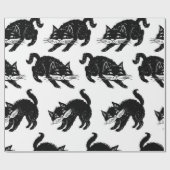 Kattenpatroon Cadeaupapier (Vlak)