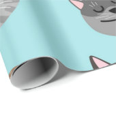 Kattenpatroon Cadeaupapier (Rol Hoek)