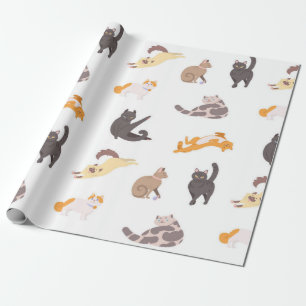 Kattenpatroon Cadeaupapier