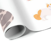 Kattenpatroon Cadeaupapier (Rol Hoek)