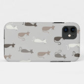 Kattenpatroon Case-Mate iPhone Case (Achterkant (horizontaal))