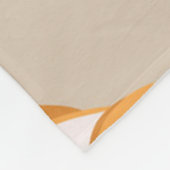 Kattenpatroon Fleece Deken (Hoek)