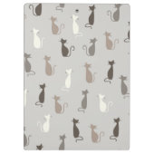 Kattenpatroon Klembord (Achterkant)