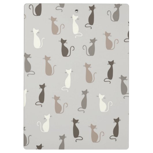 Kattenpatroon Klembord (Achterkant)