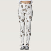 kattenpatroon leggings (Voorkant)