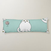 Kattenpatroon Lichaamskussen (Achterkant)