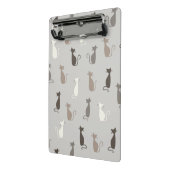 Kattenpatroon Mini Klembord (Angled2)