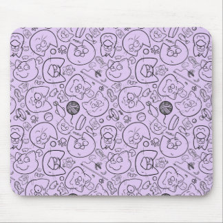 Kattenpatroon mousepad muismat