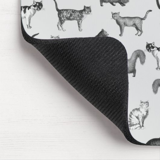 kattenpatroon muismat (Hoek)