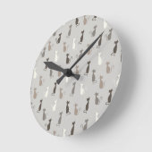 Kattenpatroon Ronde Klok (Hoek)