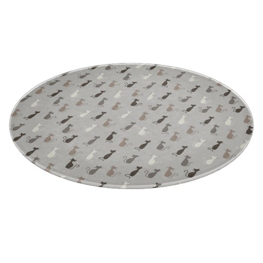 Kattenpatroon Snijplank (Hoek)
