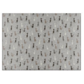 Kattenpatroon Snijplank (Voorkant)