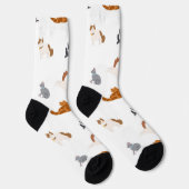 Kattenpatroon Sokken (Rechts)