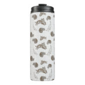 kattenpatroon thermosbeker (Voorkant)