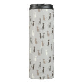 Kattenpatroon Thermosbeker (Achterkant)