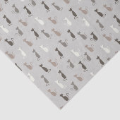 Kattenpatroon Tissuepapier (Detail)