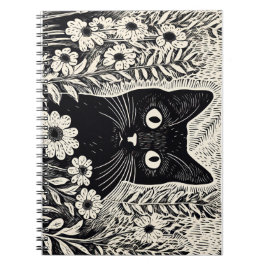 Kattenpatroontekening Notitieboek