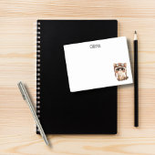 Kattenpiloot Kattenmoeder aquarel op maat gemaakte Post-it® Notes