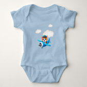 Kattenpiloot Romper (Voorkant)