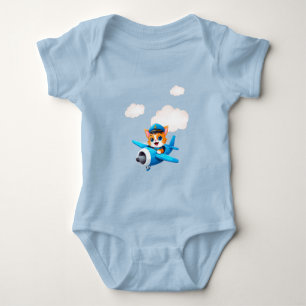 Kattenpiloot Romper