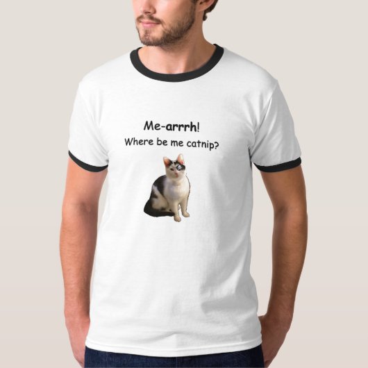 Kattenpiraat T-shirt (Voorkant)