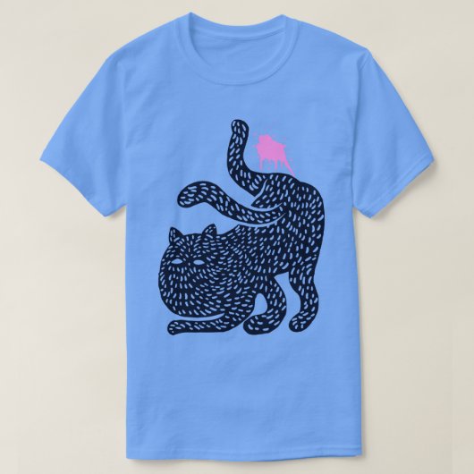 Kattenplas T-shirt (Design voorkant)