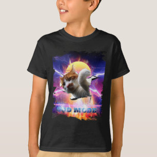 Kattenpoes Gebarsten Muur Gamen Gamer God Modus Gr T-shirt