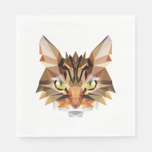 Kattenpolygoon Servet