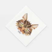 Kattenpolygoon Servet (Hoek)