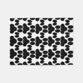 Kattenpoot Fleece Deken (Voorkant (Horizontaal))