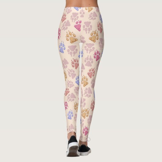 Kattenpoot Leggings (Achterkant)