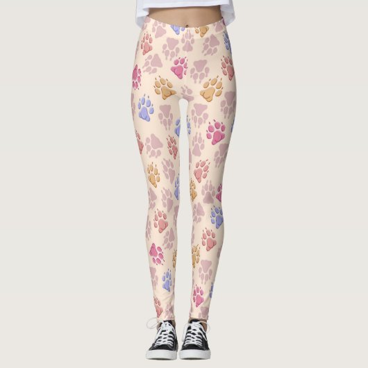Kattenpoot Leggings (Voorkant)