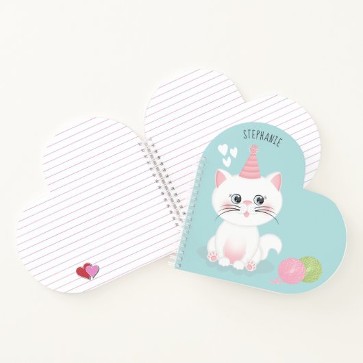 Kattenpoot-perfecte verjaardag notitieboek (Binnen)