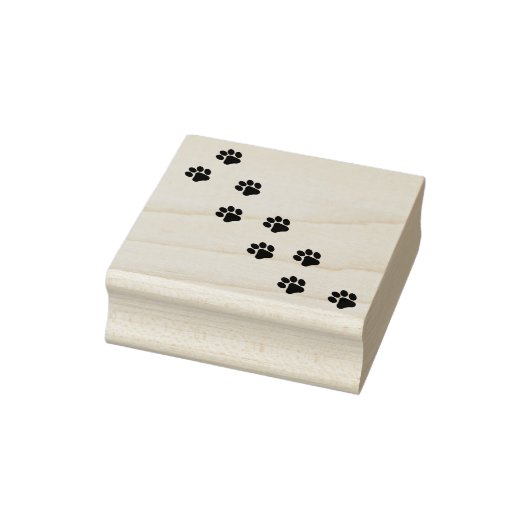 kattenpoot volgt kunststempel rubberstempel (Stempel)