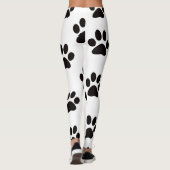 Kattenpootafdrukken Leggings (Achterkant)