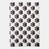 Kattenpootafdrukken Theedoek (Verticaal)