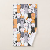 Kattenpootjes Patroon Bad Handdoek (Handdoek)
