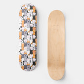 Kattenpootjes Patroon Persoonlijk Skateboard (Voorkant)