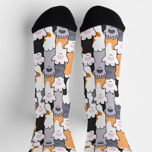 Kattenpootjes Patroon Sokken (Top)