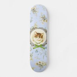 kattenportret persoonlijk skateboard