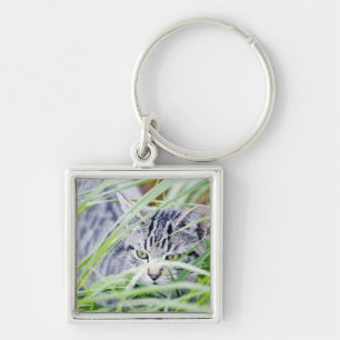 kattenportret sleutelhanger