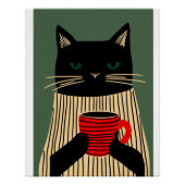 Kattenposter afdrukken (Voorkant)
